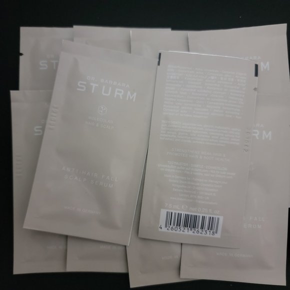 Dr. Barbara Sturm Anti-Hair Fall Scalp Serum 0.25 fl oz (10 sample packets) - Picture 5 of 6